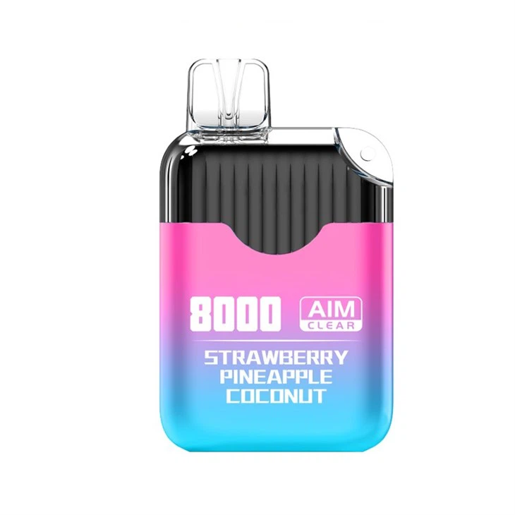 AIM CLEAR 8000 Puffs E-cig Disposable Vape Ice Crystal Bar
